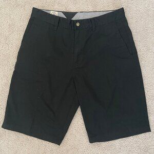 Volcom Frickin Black Chino Shorts – Men’s Size 32